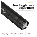 SupFire explosion-proof flashlight waterproof IP68 strong light torch mini usb fast charging portable led flashlight industrial